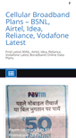 Mobile Screenshot of cellularbroadbandplans.com