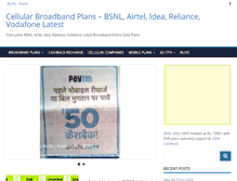 Tablet Screenshot of cellularbroadbandplans.com